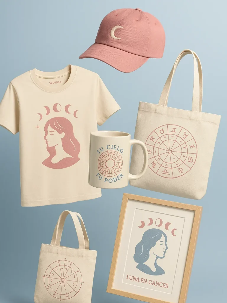 productos personalizados print on demand nicho astrologia